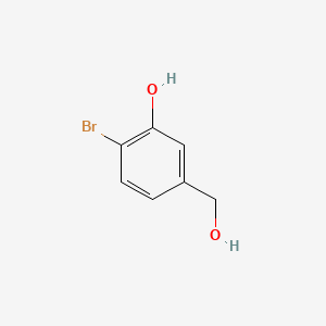 molecular formula C7H7BrO2 B1282858 2-溴-5-(羟甲基)苯酚 CAS No. 2737-19-1