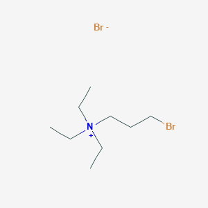 molecular formula C9H21Br2N B1282859 (3-溴丙基)三乙胺溴化物 CAS No. 3720-84-1