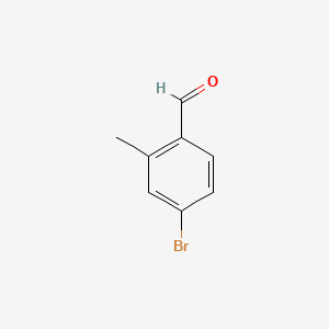 molecular formula C8H7BrO B1282862 4-Bromo-2-methylbenzaldehyde CAS No. 24078-12-4