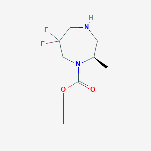 tert-Butyl (R)-6,6-difluoro-2-methyl-1,4-diazepane-1-carboxylate