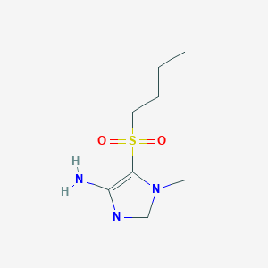 5-(Butylsulfonyl)-1-methyl-1H-imidazol-4-amine