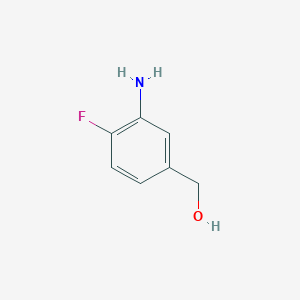 B1282870 (3-Amino-4-fluorophenyl)methanol CAS No. 227609-86-1