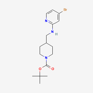 tert-Butyl 4-(((4-bromopyridin-2-yl)amino)methyl)piperidine-1-carboxylate