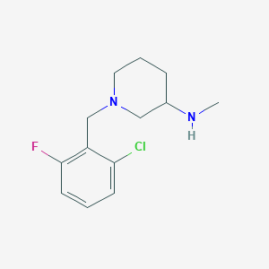 1-(2-Chloro-6-fluorobenzyl)-N-methylpiperidin-3-amine