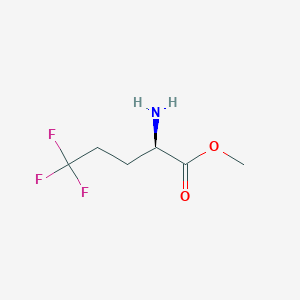 Methyl (R)-2-amino-5,5,5-trifluoropentanoate