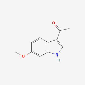 molecular formula C11H11NO2 B1282884 1-(6-methoxy-1H-indol-3-yl)ethanone CAS No. 99532-52-2