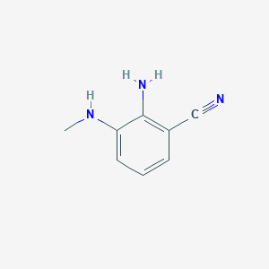 2-Amino-3-(methylamino)benzonitrile