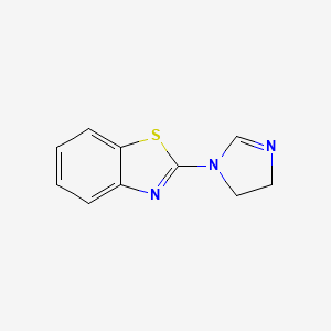 2-(4,5-Dihydro-1H-imidazol-1-yl)benzo[d]thiazole