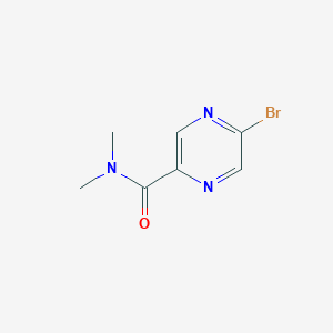 5-Bromo-N,N-dimethylpyrazine-2-carboxamide