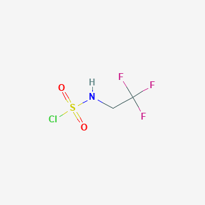 molecular formula C2H3ClF3NO2S B1282899 N-(2,2,2-trifluoroethyl)sulfamoyl chloride CAS No. 104468-11-3
