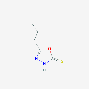 molecular formula C5H8N2OS B1282900 5-丙基-1,3,4-噁二唑-2-硫醇 CAS No. 31130-16-2