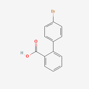 molecular formula C13H9BrO2 B1282902 4'-Bromobiphenyl-2-carboxylic acid CAS No. 37174-65-5