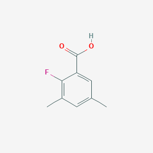 molecular formula C9H9FO2 B12829051 2-Fluoro-3,5-dimethylbenzoic acid 