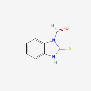 2-Thioxo-2,3-dihydro-1H-benzo[d]imidazole-1-carbaldehyde