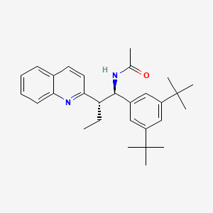 N-((1R,2S)-1-(3,5-Di-tert-butylphenyl)-2-(quinolin-2-yl)butyl)acetamide