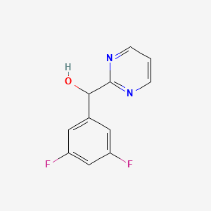 (3,5-Difluorophenyl)(pyrimidin-2-yl)methanol