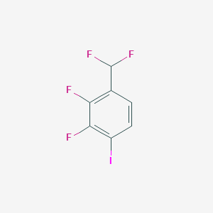 1-(Difluoromethyl)-2,3-difluoro-4-iodobenzene