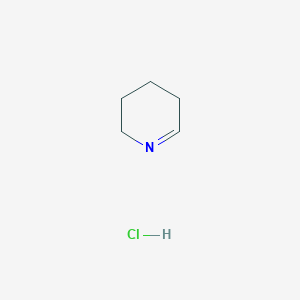 molecular formula C5H10ClN B12829352 2,3,4,5-Tetrahydropyridine hydrochloride CAS No. 21282-38-2