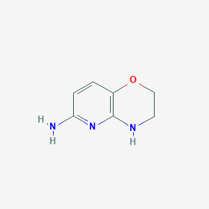 3,4-dihydro-2H-pyrido[3,2-b][1,4]oxazin-6-amine