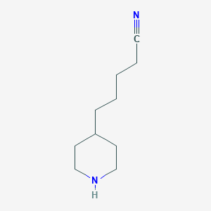 5-(Piperidin-4-yl)pentanenitrile