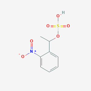 1-(2-Nitrophenyl)ethyl hydrogen sulfate