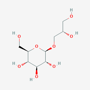 molecular formula C9H18O8 B12829525 (2S)-2,3-Dihydropropyl beta-D-glucopyranoside 