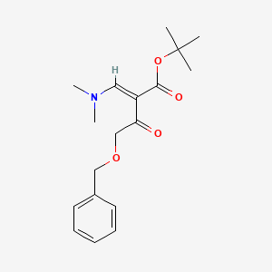 tert-Butyl (E)-4-(benzyloxy)-2-((dimethylamino)methylene)-3-oxobutanoate