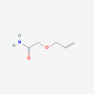 molecular formula C5H9NO2 B12829644 2-(Allyloxy)acetamide 