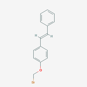 1-(Bromomethoxy)-4-styrylbenzene