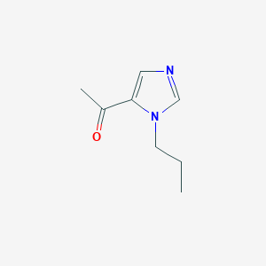 1-(1-Propyl-1H-imidazol-5-yl)ethan-1-one