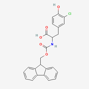 (S)-3-(3-Chloro-4-hydroxyphenyl)-2-(Fmoc-amino)propanoic Acid