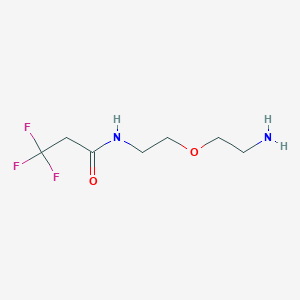 N-(2-(2-Aminoethoxy)ethyl)-3,3,3-trifluoropropanamide