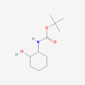 molecular formula C11H21NO3 B1282980 叔丁基（2-羟基环己基）氨基甲酸酯 CAS No. 477584-30-8