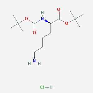 tert-Butyl (tert-butoxycarbonyl)-D-lysinate hydrochloride