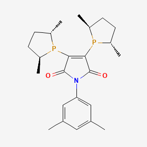 1-(3,5-Dimethylphenyl)-3,4-bis((2S,5S)-2,5-dimethylphospholan-1-yl)-1H-pyrrole-2,5-dione