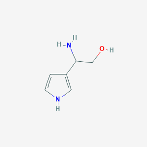 2-Amino-2-(1H-pyrrol-3-yl)ethan-1-ol