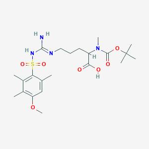 Boc-Na-methyl-Nw-(4-methoxy-2,3,6-trimethylbenzenesulfonyl)-L-arginine