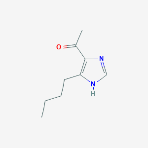 1-(4-Butyl-1H-imidazol-5-yl)ethanone