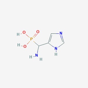 (Amino(1H-imidazol-4-yl)methyl)phosphonic acid