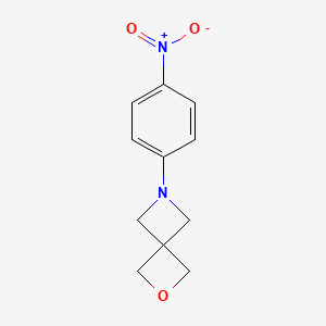 6-(4-Nitrophenyl)-2-oxa-6-azaspiro[3.3]heptane