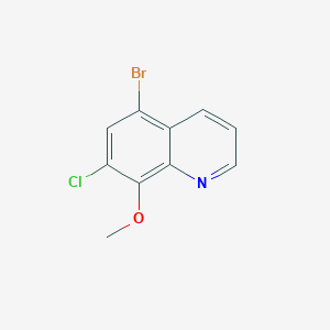 5-Bromo-7-chloro-8-methoxyquinoline