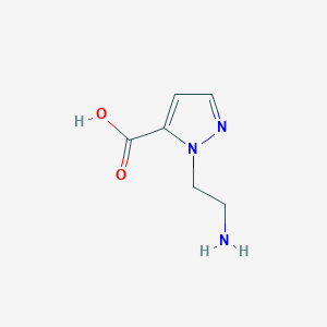 1-(2-Aminoethyl)-1H-pyrazole-5-carboxylic acid