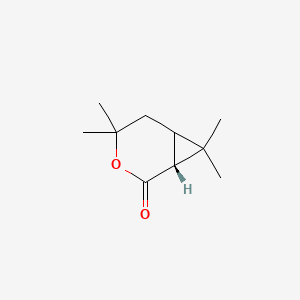 molecular formula C10H16O2 B12830299 (1R)-Chrysanthemolactone 