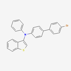 N-(4'-Bromo-[1,1'-biphenyl]-4-yl)-N-phenylbenzo[b]thiophen-3-amine