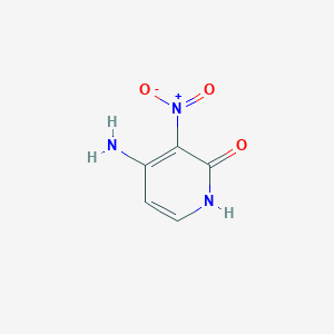 molecular formula C5H5N3O3 B1283039 4-Amino-3-nitropyridin-2(1H)-one CAS No. 88511-57-3
