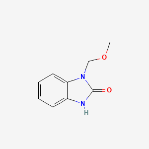 molecular formula C9H10N2O2 B12830398 1-(Methoxymethyl)-1H-benzo[d]imidazol-2(3H)-one 