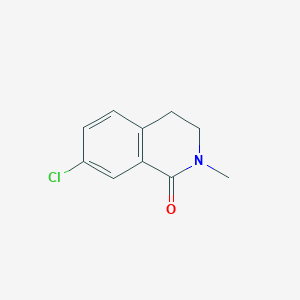 7-Chloro-2-methyl-3,4-dihydroisoquinolin-1(2H)-one