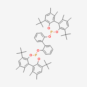 molecular formula C60H72O6P2 B12830609 (S,S)-Kelliphite CAS No. 729572-33-2