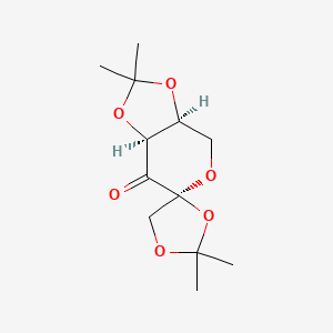 (3A'S,4S,7a'S)-2,2,2',2'-tetramethyldihydrospiro[[1,3]dioxolane-4,6'-[1,3]dioxolo[4,5-c]pyran]-7'(4'H)-one