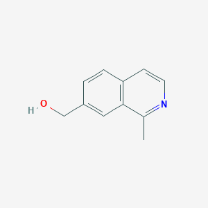 molecular formula C11H11NO B12830670 (1-Methylisoquinolin-7-yl)methanol 